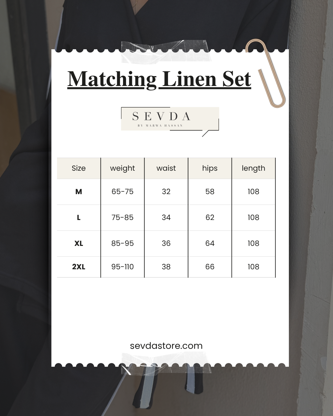 Matching Linen Set