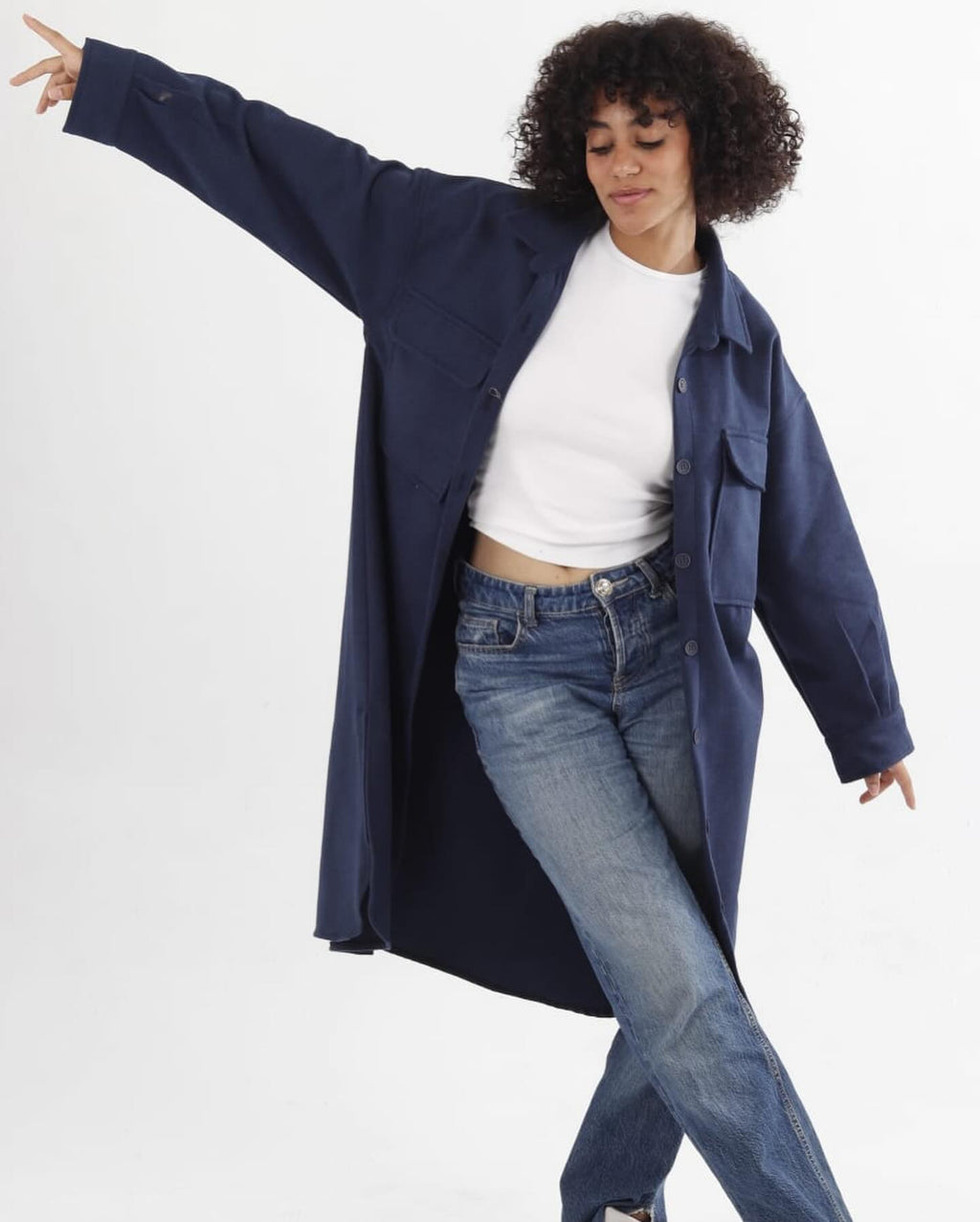 long shirt-jacket