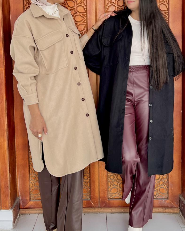 long shirt-jacket