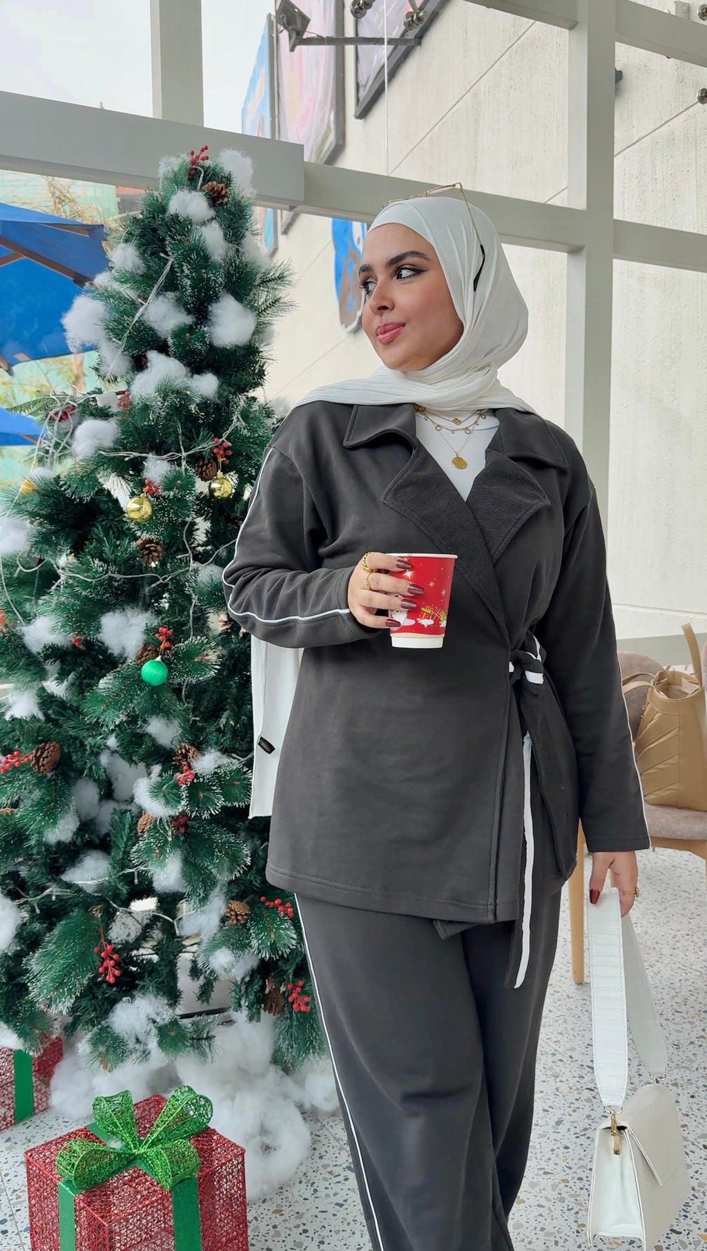 Stargazing Wrap Set - Grey