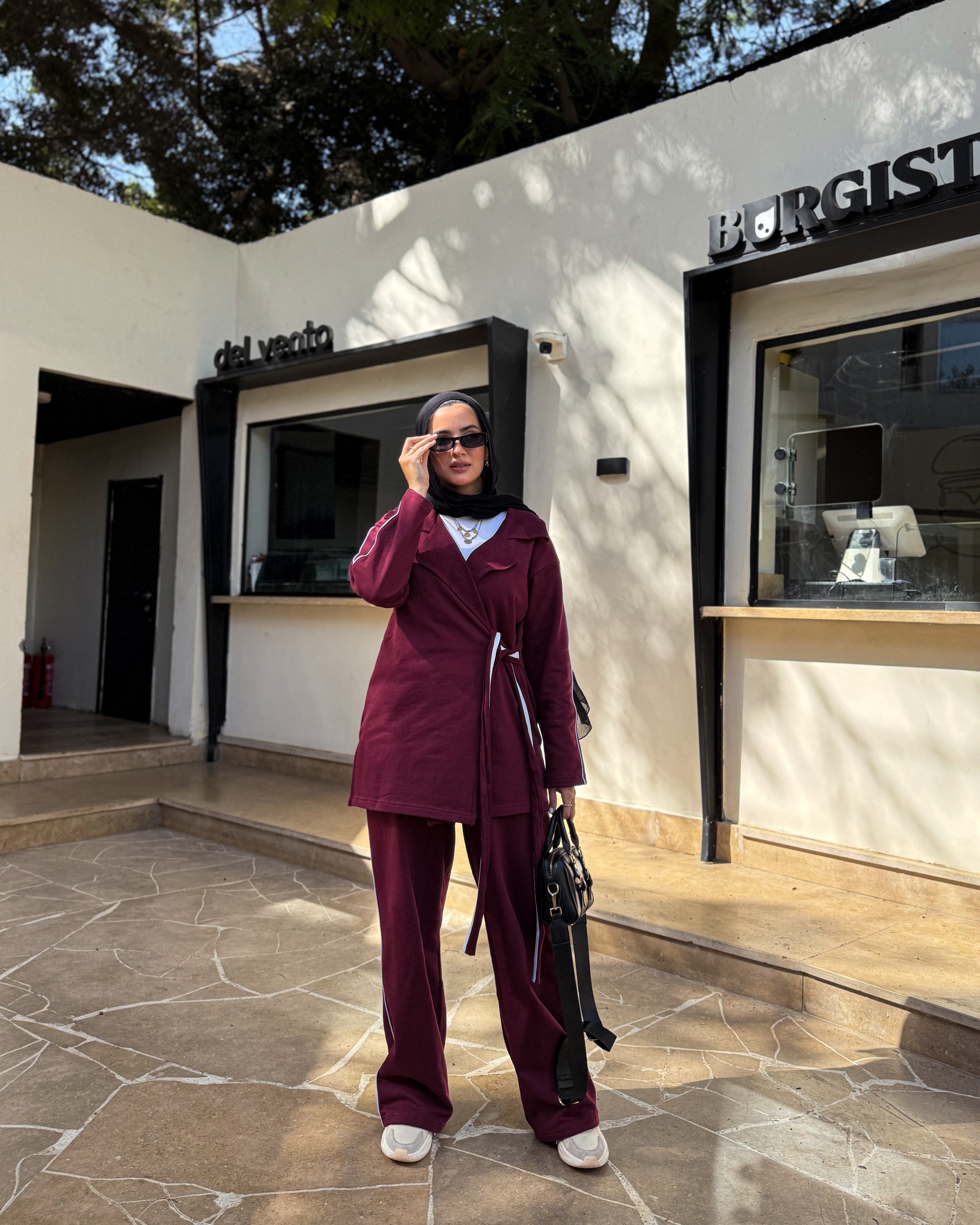 Stargazing Wrap Set - Burgundy