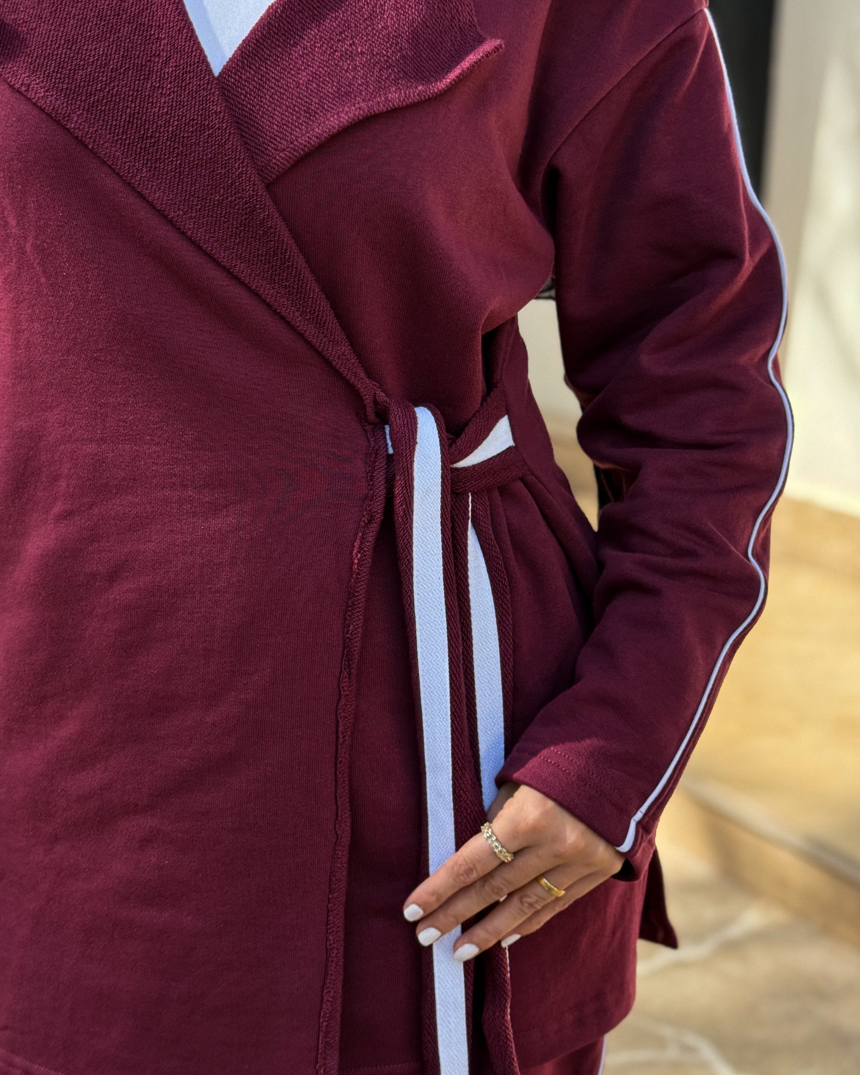 Stargazing Wrap Set - Burgundy