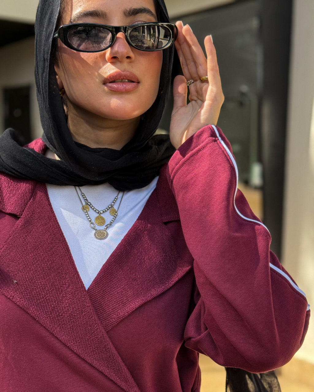 Stargazing Wrap Set - Burgundy