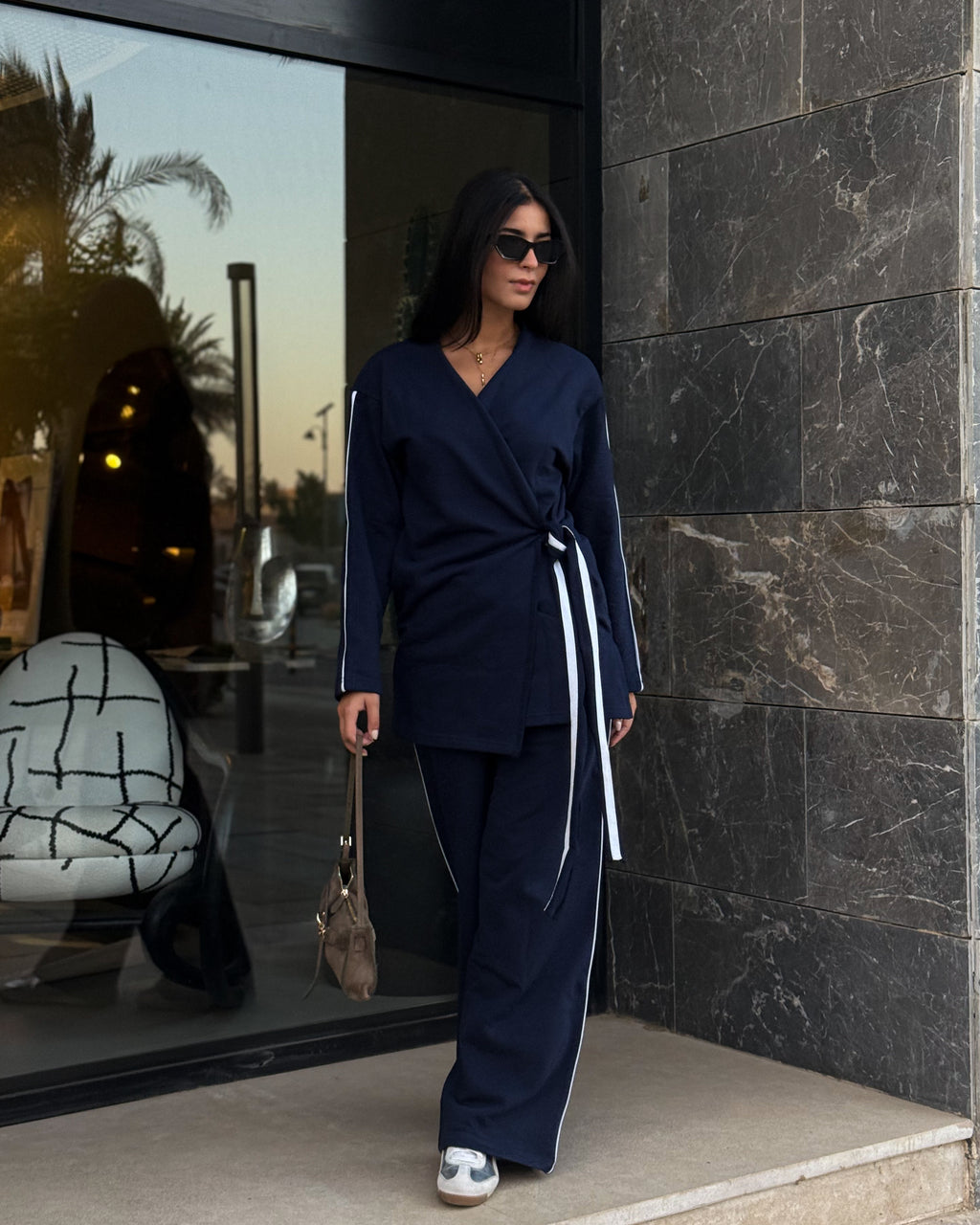 Stargazing Wrap Set - Navy