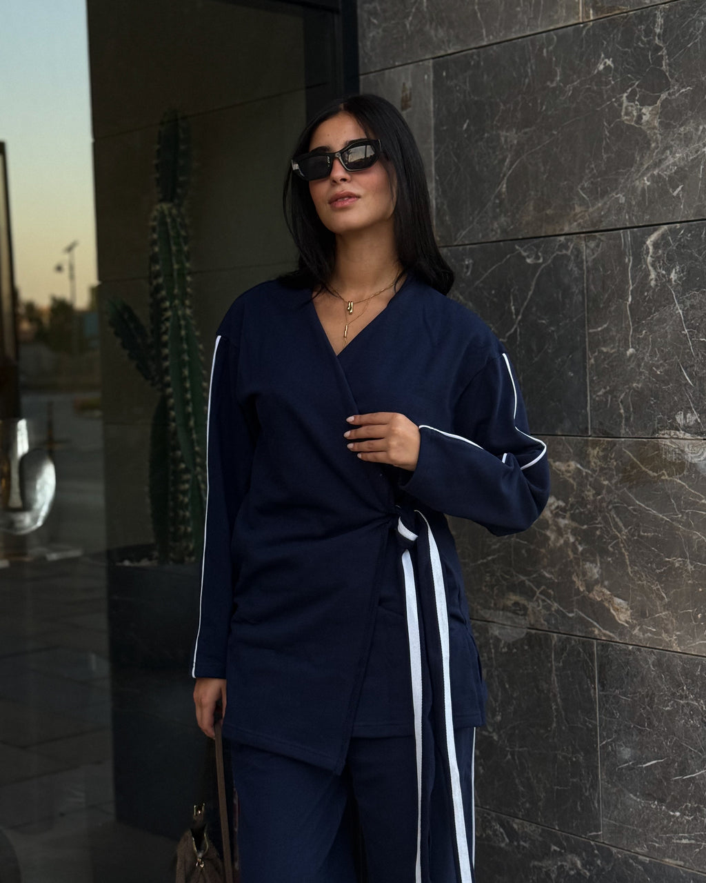 Stargazing Wrap Set - Navy