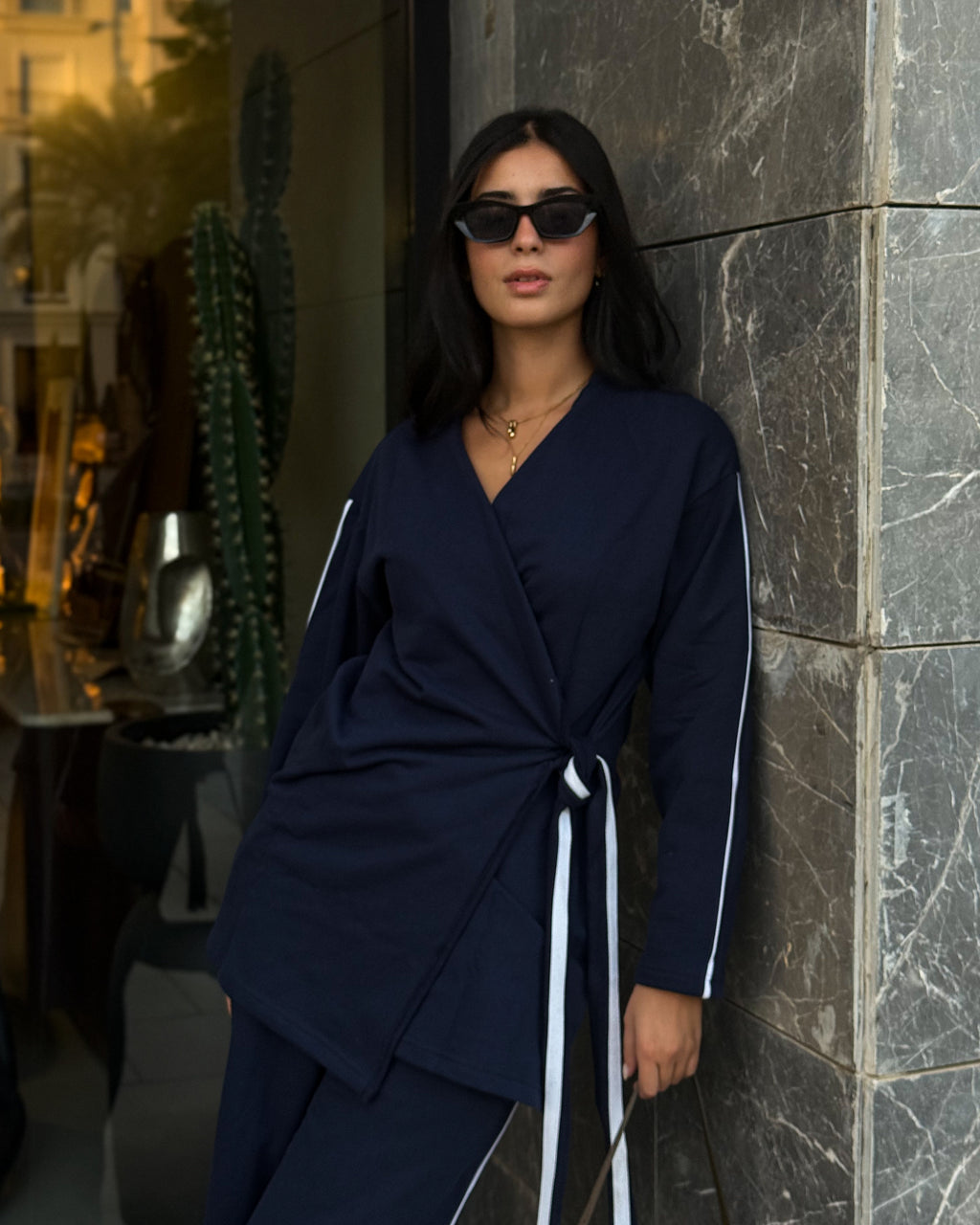 Stargazing Wrap Set - Navy